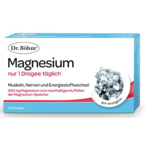 MAGNESIUM NUR 1 Dragees täglich Dr.Böhm