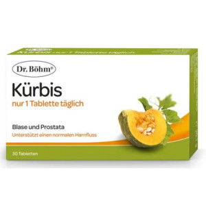 KÜRBIS nur 1 Tablette täglich Dr.Böhm