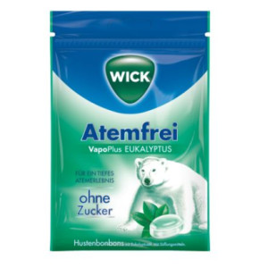 WICK Atemfrei Eukalyptus Bonbons o.Zucker Clickbox