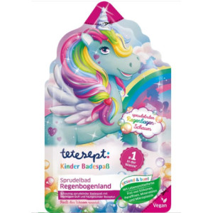 TETESEPT Kinder Badespaß Sprudelbad Regenbogenland