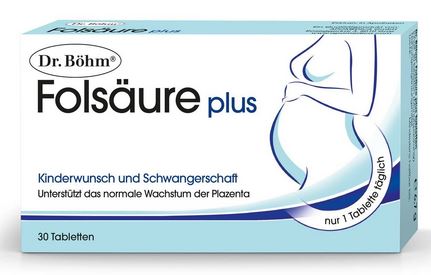 FOLSÄURE PLUS Dragees Dr.Böhm